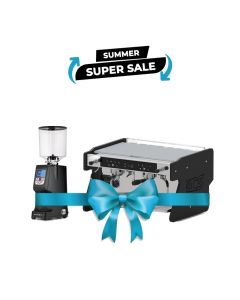 ACS Elysium 2 Group Volumetric machine with Eureka Atom Speciality 75 Grinder 