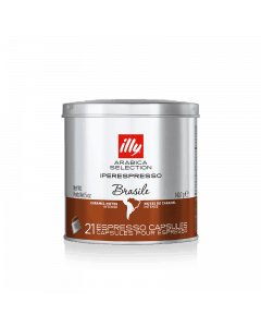 ILLY Arabica Selection Capsules from Brazil in a pack of 6x21 (140.70g)