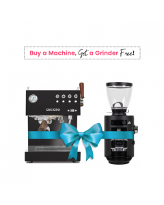 Ascaso Steel Duo Plus espresso machine and the Mahlkonig X54 grinder