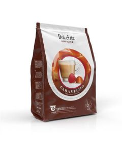 Dolce vita Caramelito Caramel cappuccino capsules 