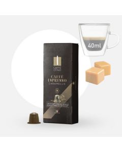 Caffe Ottawo Café Aroma Caramel, Nespresso Compatible, 10 Capsules