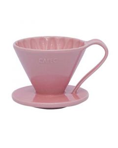 Cafec Arita-Ware Flower Dripper Cup 4 -Pink