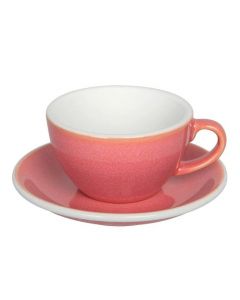 Loveramics Egg Set Capuccino Cup & Saucer, 200ml (6)-Berry