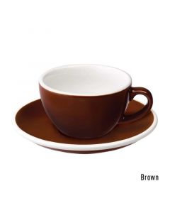 Loveramics Egg Set Flat Cup & Saucer, 150 ml