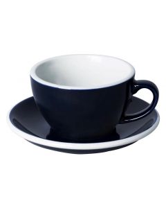 Loveramics Egg Set Capuccino Cup &amp; Saucer, 250ml (6)-Denim