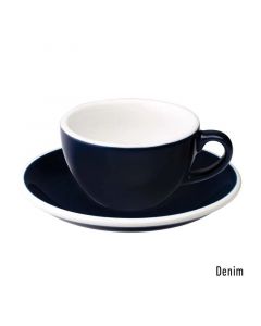 Loveramics Egg Set Flat Cup & Saucer, 150 ml