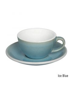 Loveramics Egg Set Flat Cup & Saucer, 150 ml