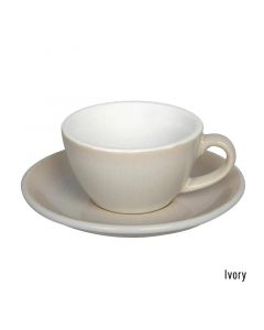 Loveramics Egg Set Flat Cup & Saucer, 150 ml