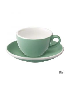 Loveramics Egg Set Flat Cup & Saucer, 150 ml