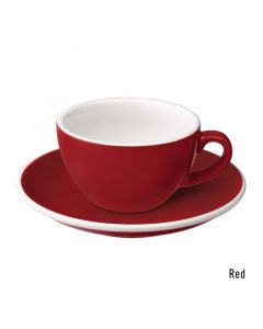 Loveramics Egg Set Flat Cup & Saucer, 150 ml