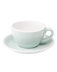 Loveramics Egg Set Capuccino Cup & Saucer, 200ml (6)-River Blue