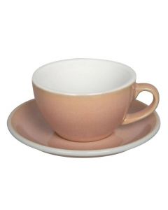Loveramics Egg Set Capuccino Cup & Saucer, 200ml (6)-Rose