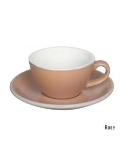 Loveramics Egg Set Flat Cup & Saucer, 150 ml