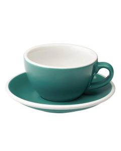 Loveramics Egg Set Capuccino Cup & Saucer, 200ml (6)-Teal