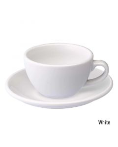 Loveramics Egg Set Flat Cup & Saucer, 150 ml