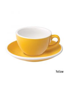 Loveramics Egg Set Flat Cup & Saucer, 150 ml