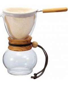 Hario Drip Pot Olive Wood, 480ml
