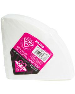 Hario V60 VCF-02-100W-H Size 02 Coffee Paper Filters, 100 pcs