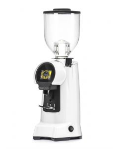 Eureka Helios 80mm Flat Burr On Demand Coffee Grinder-White