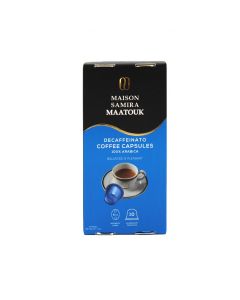 Enjoy Pure Flavor Anytime with MSM Decaffeinated Coffee Capsules, 5.5g x 10