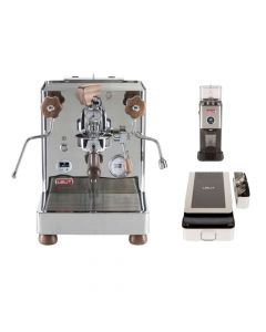 Lelit Bianca Home Espresso Bundle Pack With Grinder & Knock Box