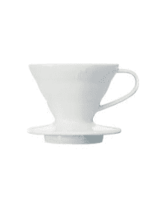 Hario V60 Ceramic Coffee Dripper Size 01 White
